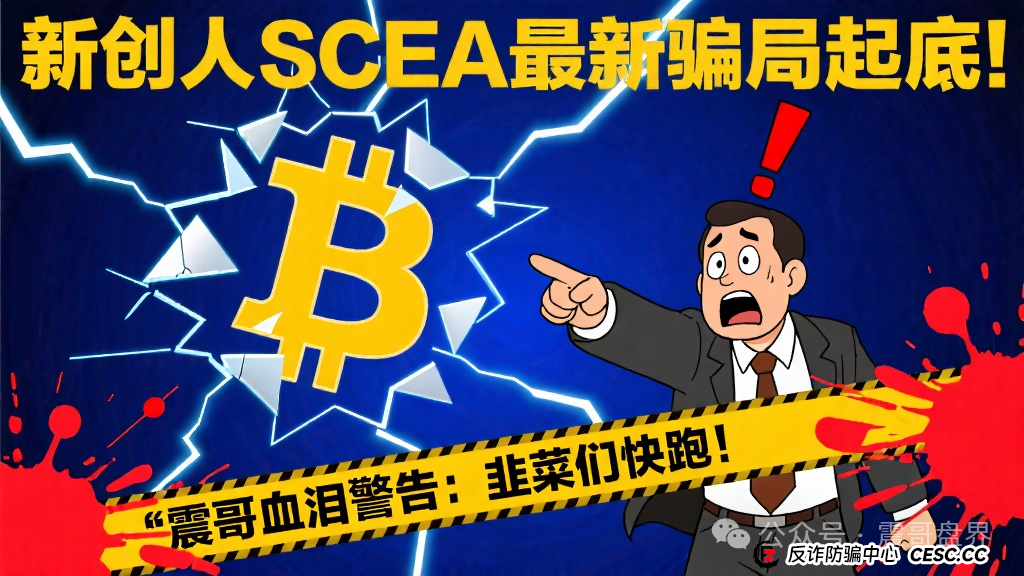新创人SCEA最新骗局起底！震哥血泪警告：韭菜们快跑！